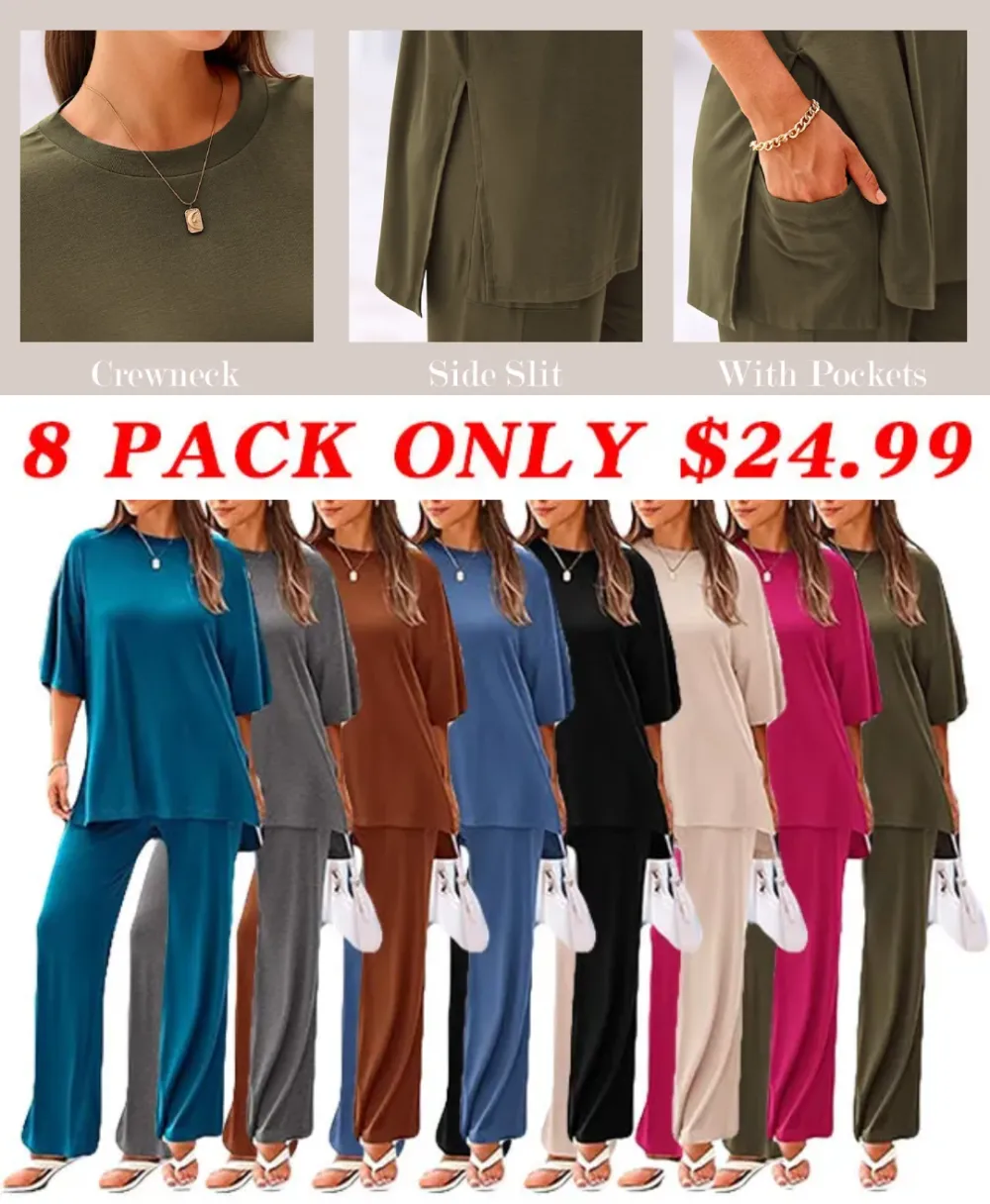 2025 Summer Casual Loose Women's Two-Piece Suit