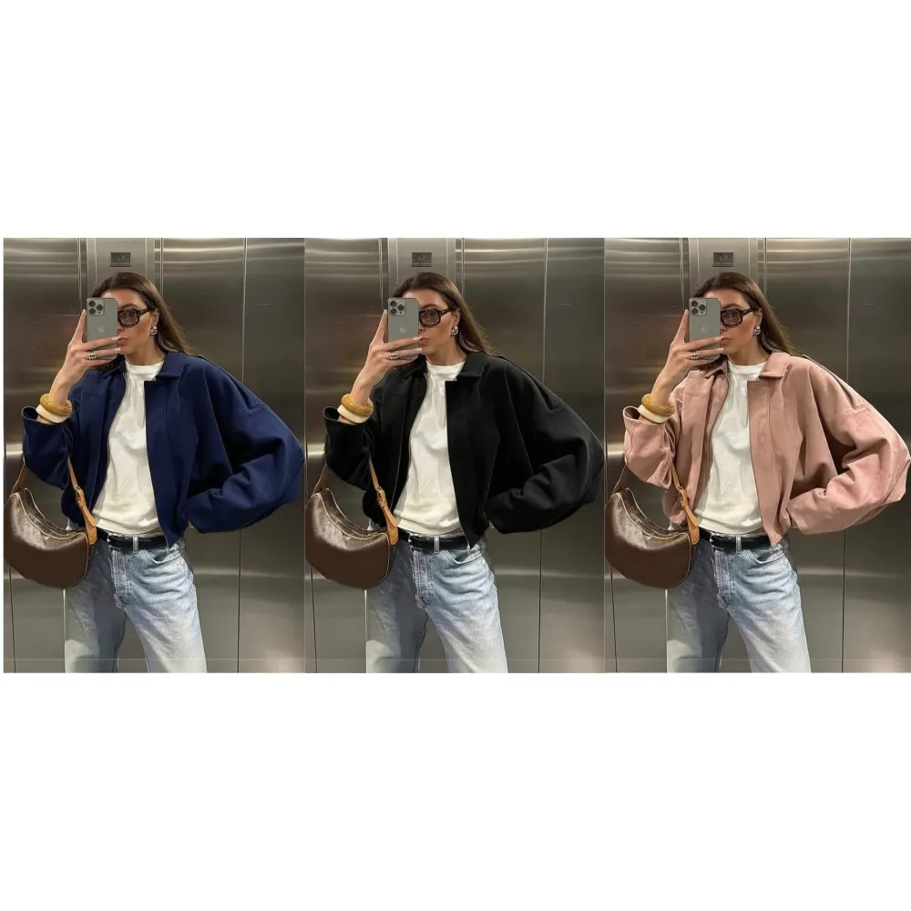 Casual Loose Fit Short Jacket