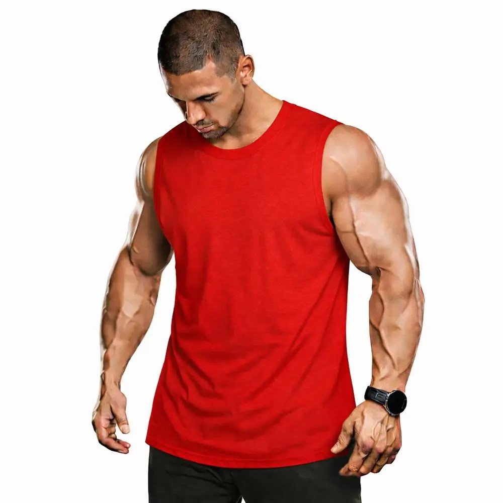 Unisex Cotton Sleeveless Tank Top – Relaxed Fit Summer Essential