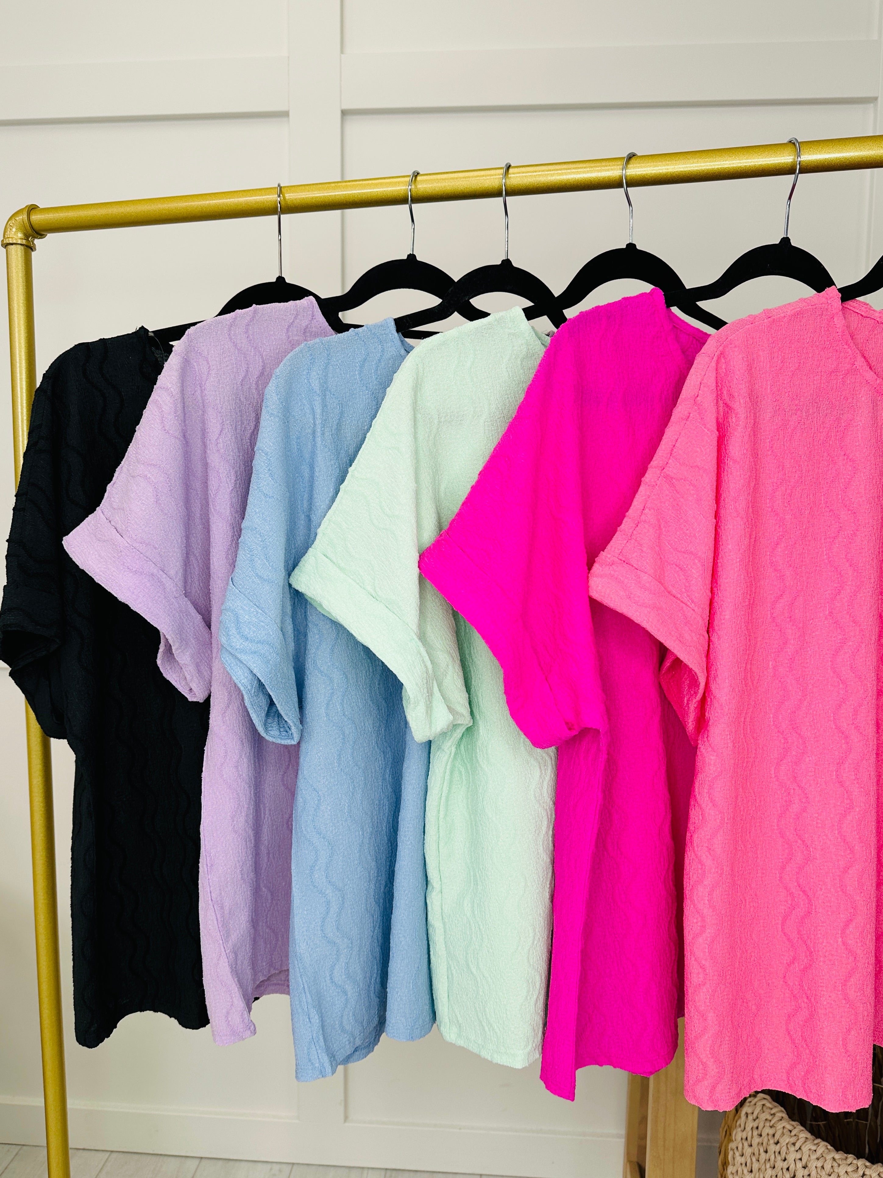 Effortless In Style Top- Multiple Colors!