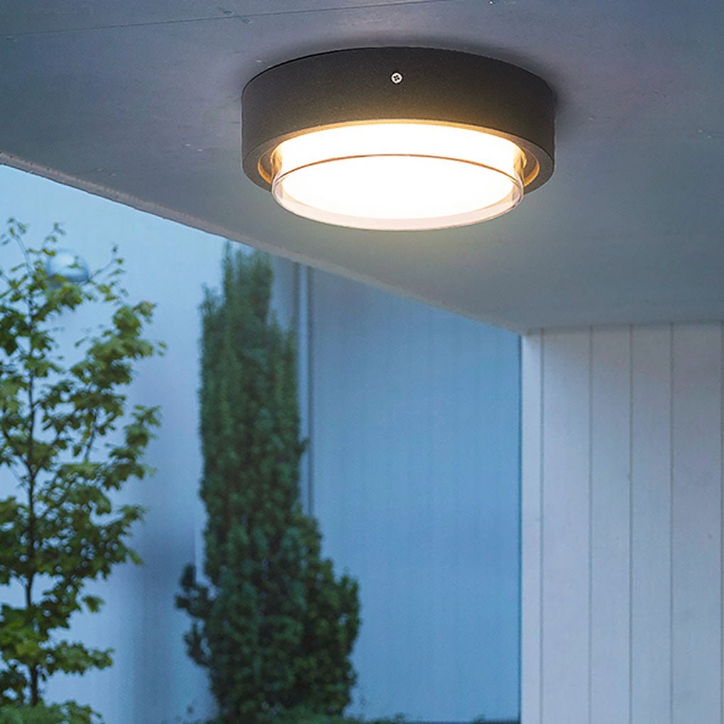 Modern Minimalist Outdoor Led Waterproof Wall Light for Patio Balcony Aisle