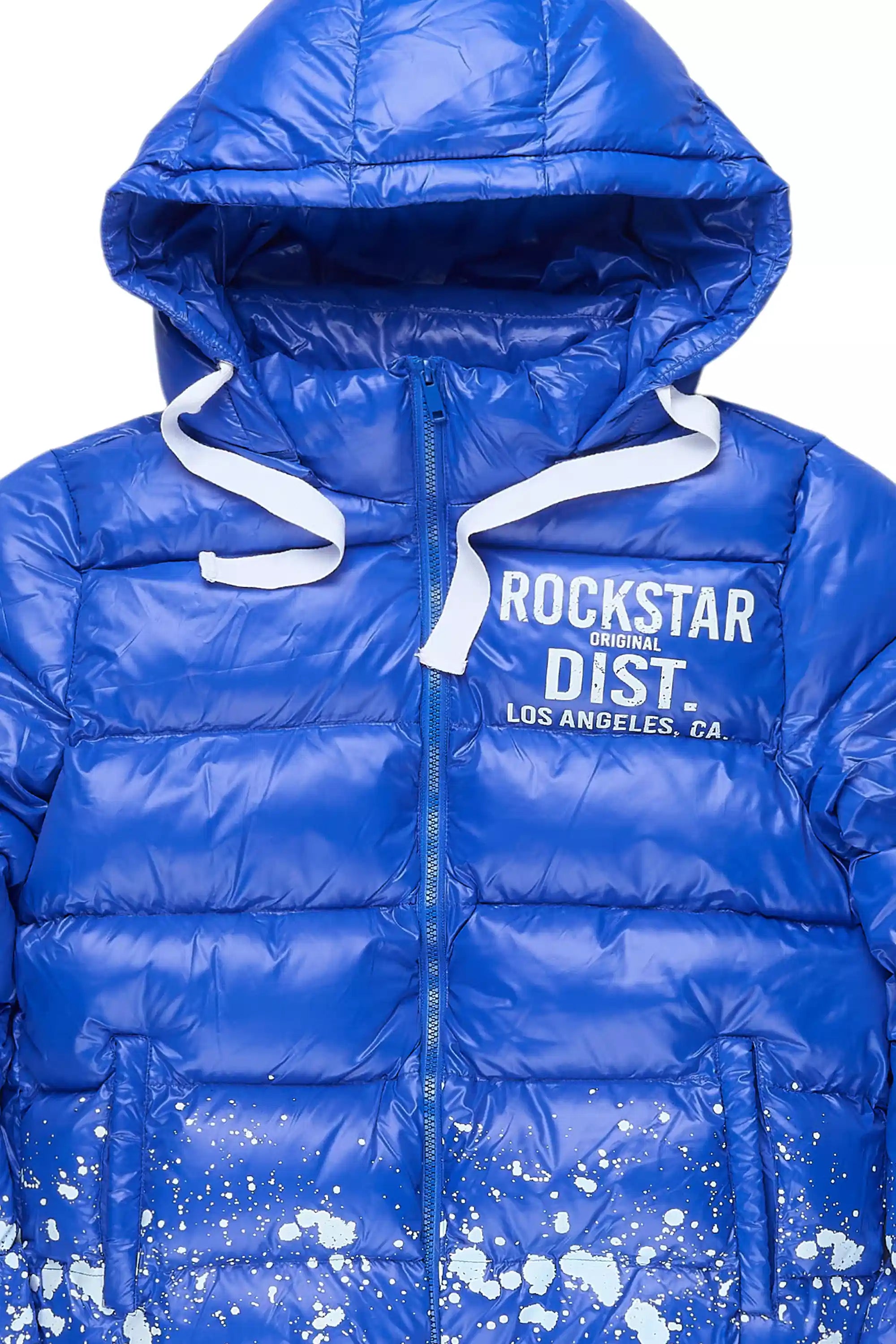 Art Dist. 2.0 Royal Blue Puffer Jacket