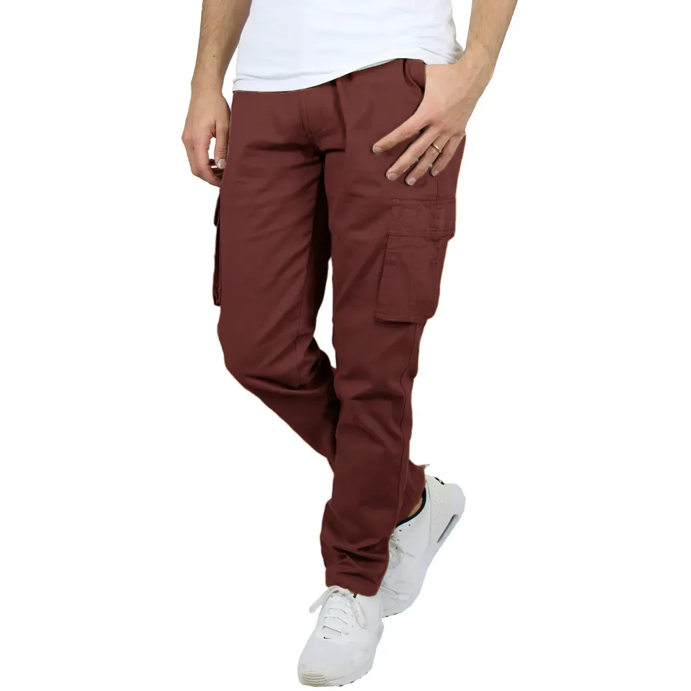 🔥Men's 6-Pack Flex Stretch Cotton Cargo Pants