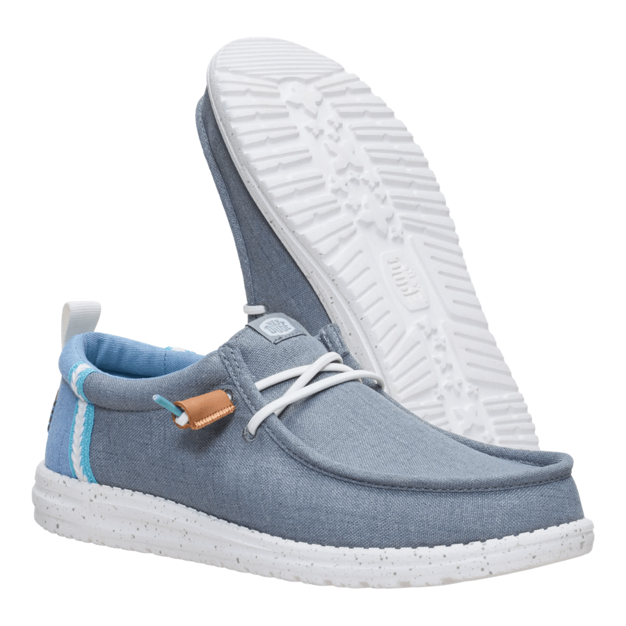 Wally Craft Linen - Monument Grey/Faded Denim