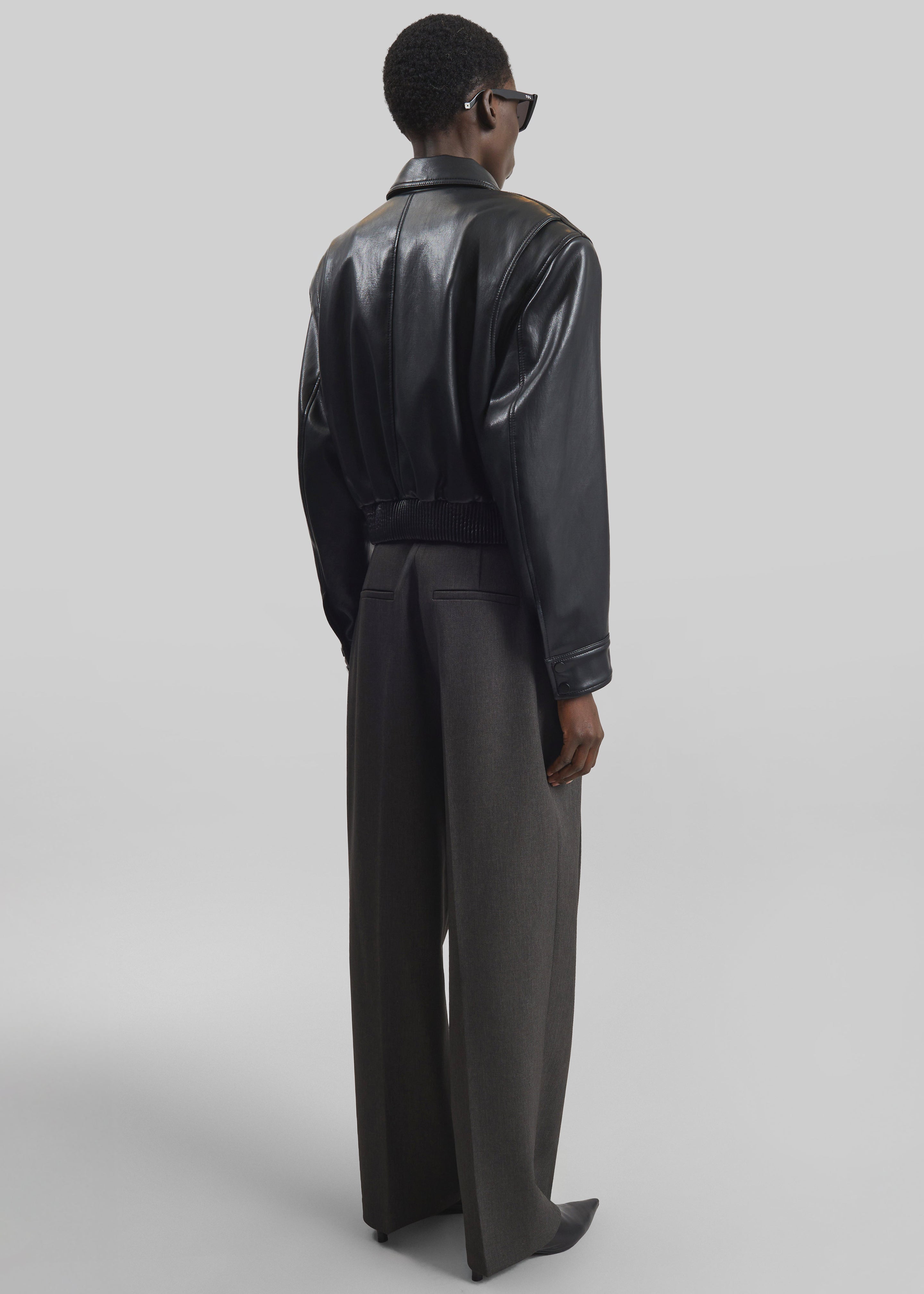 Blerick Belted Trousers - Dark Grey