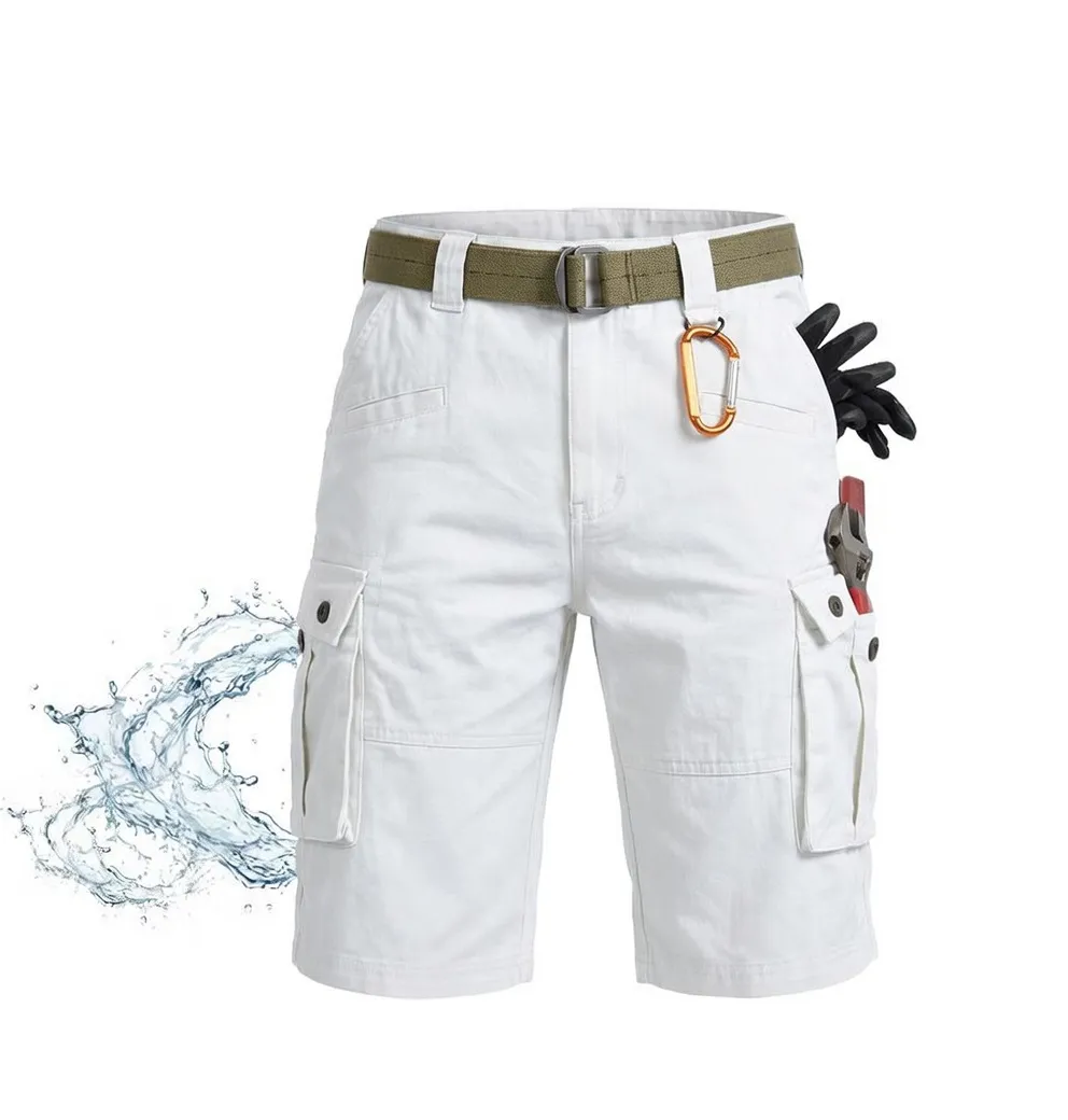 🥰LAST DAY 60% SALE 💥 Men Cargo Tactical Shorts & EDC Hiking Work Military Army Pants with 9 Pockets