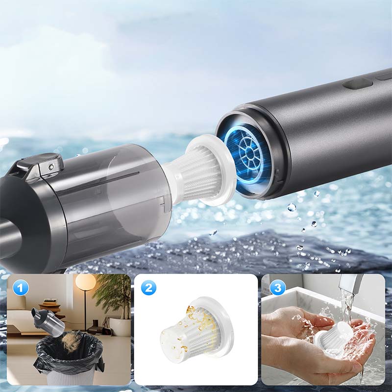 High Power Handheld Cordless Car Vacuum Cleaner