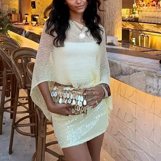 Asymmetric Knit Poncho (Just $3 Each!)