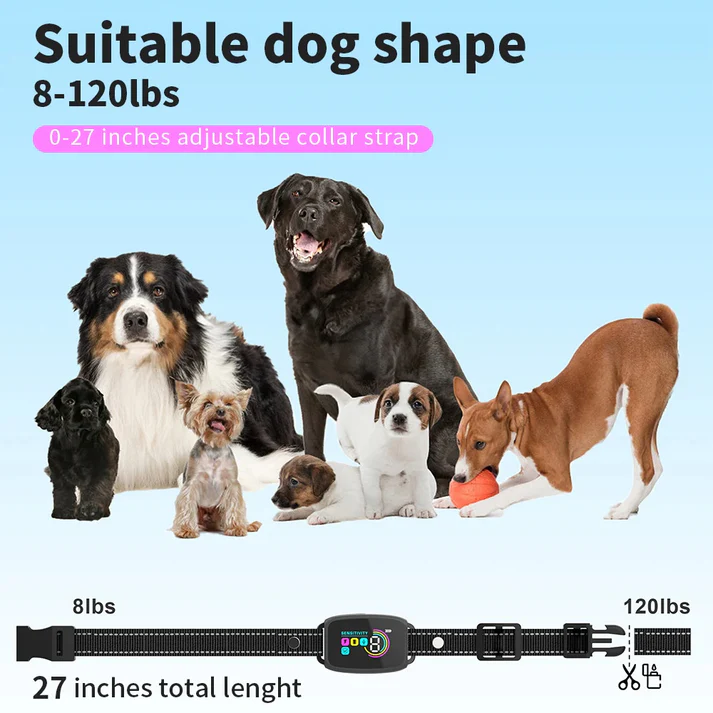 Smart Dog Bark Collar  Anti Barking Training