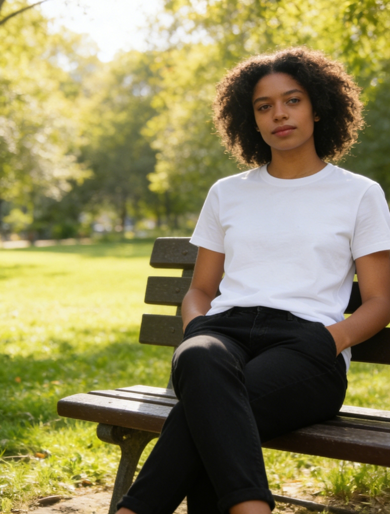 BASIC WHITE TEE - Everyday Must-Have