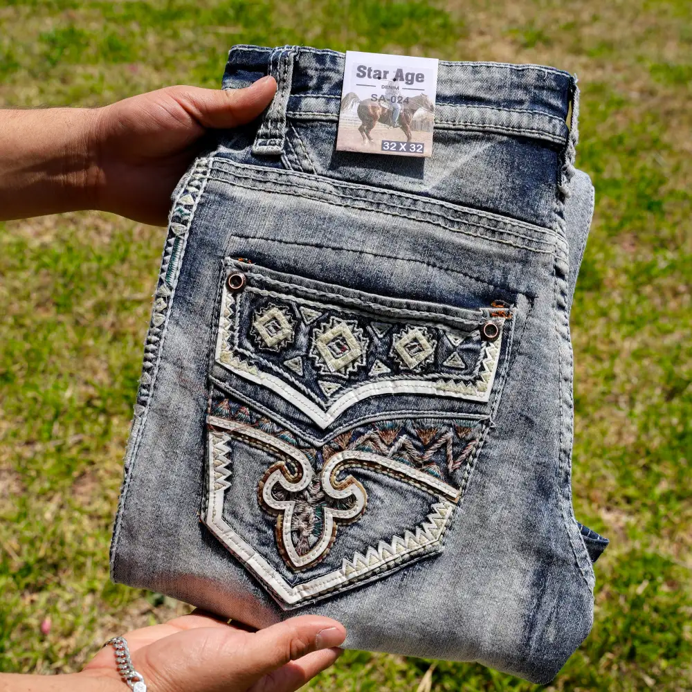 Men’s SA-024 Boot Cut Blue Jean