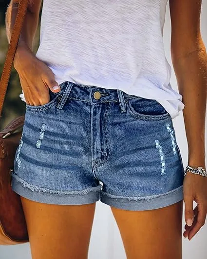 Women's Casual Denim Shorts (Just $3 Each!)