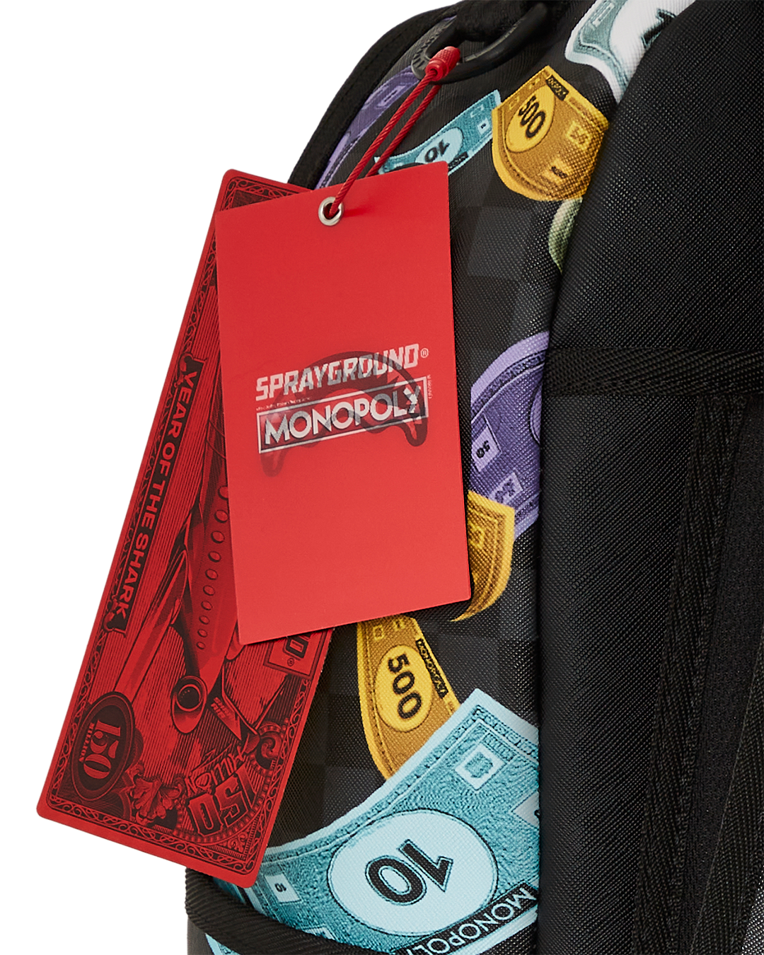 MONOPOLY SHARK RICH BACKPACK