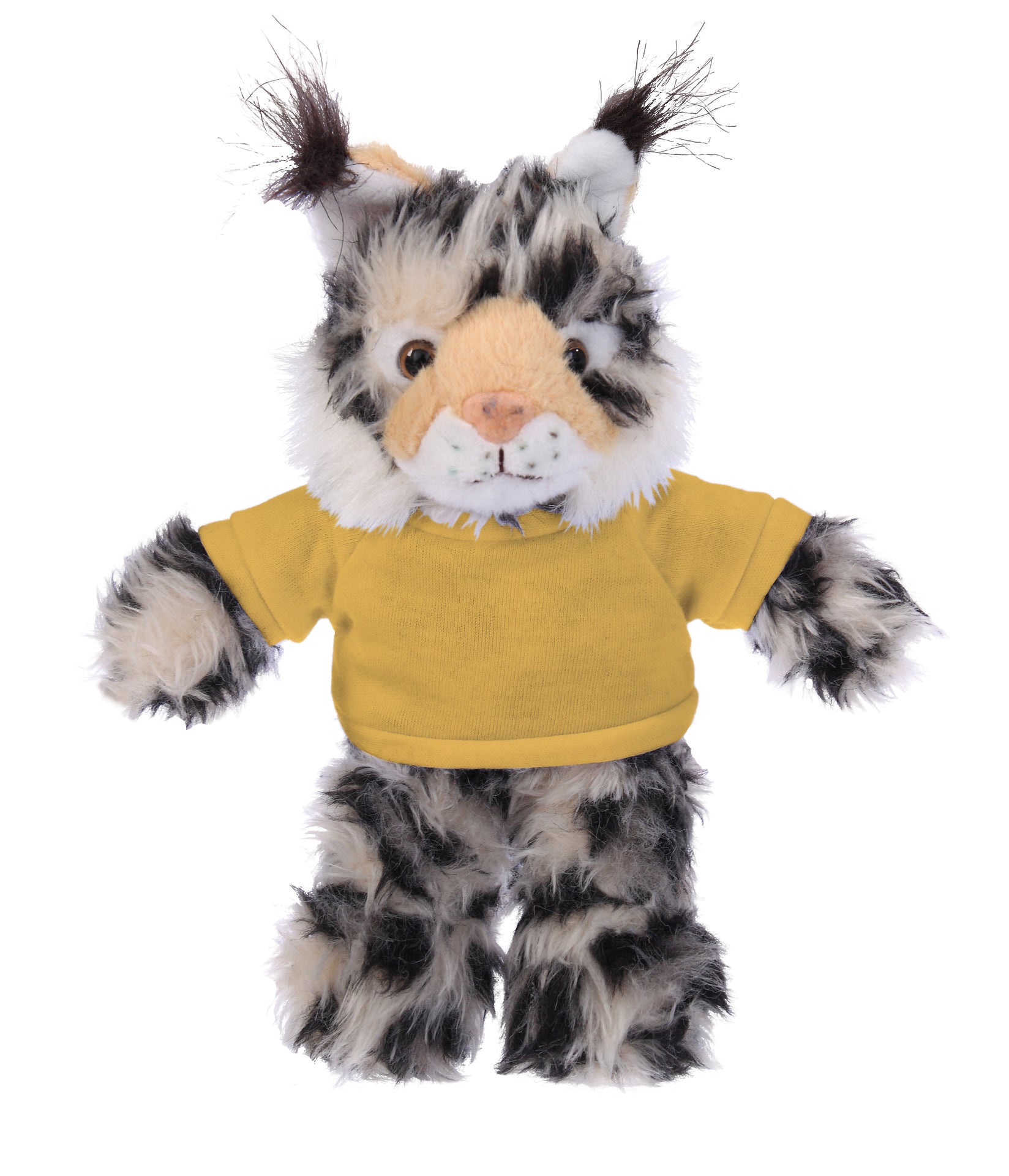 Floppy Wild Cat with Tee 8inch