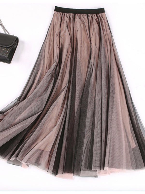 A-Line Skirt Midi Skirt