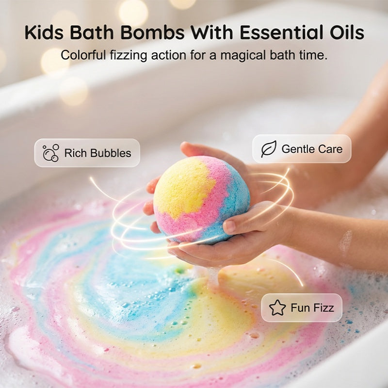 10-Piece Macaron Bath Bomb Set