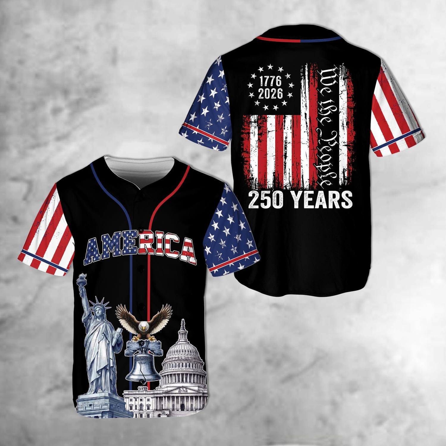 Men's 250Th Anniversary Commemorative Jersey For The United States
