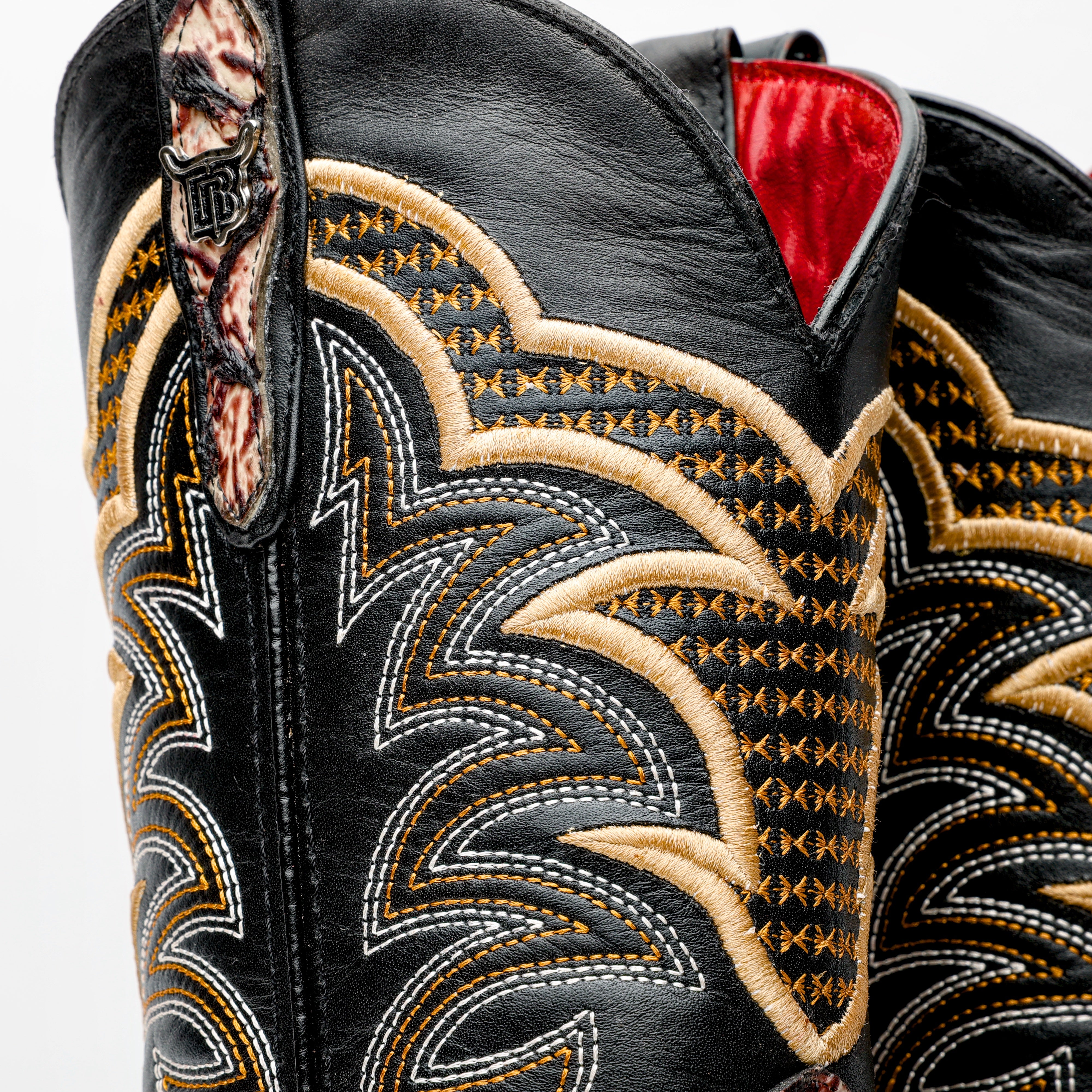 Orix Jumbo Pirarucu Leather Boots - Square Toe