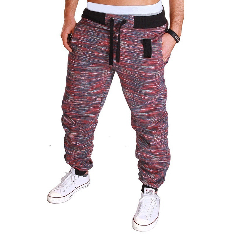 Men'S Camouflage Casual Knitted Pants