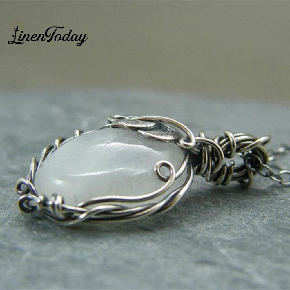 Vintage Moonstone Necklaces