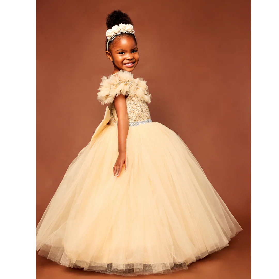 Honey Gold Cinderella Dress