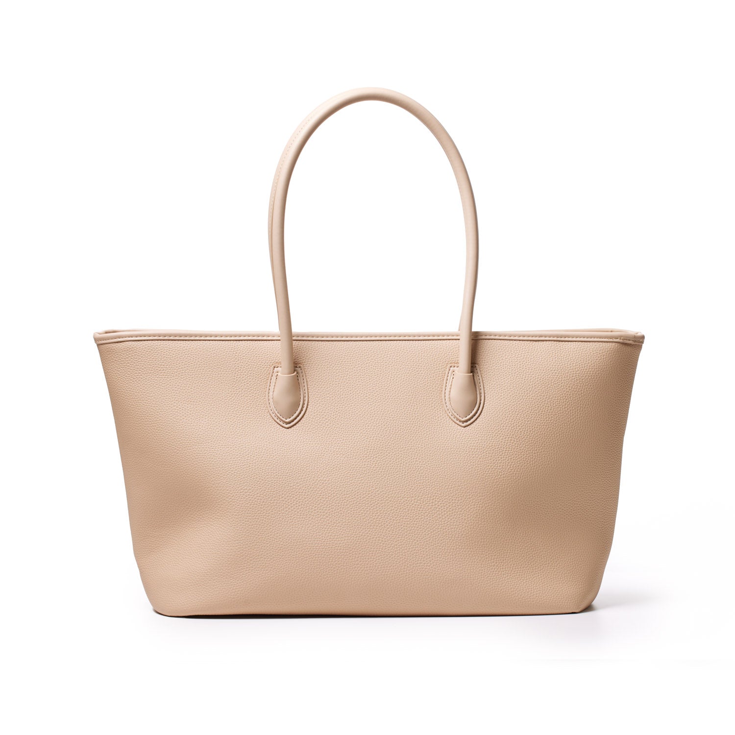 PEBBLE TOTE BAG - NUDE