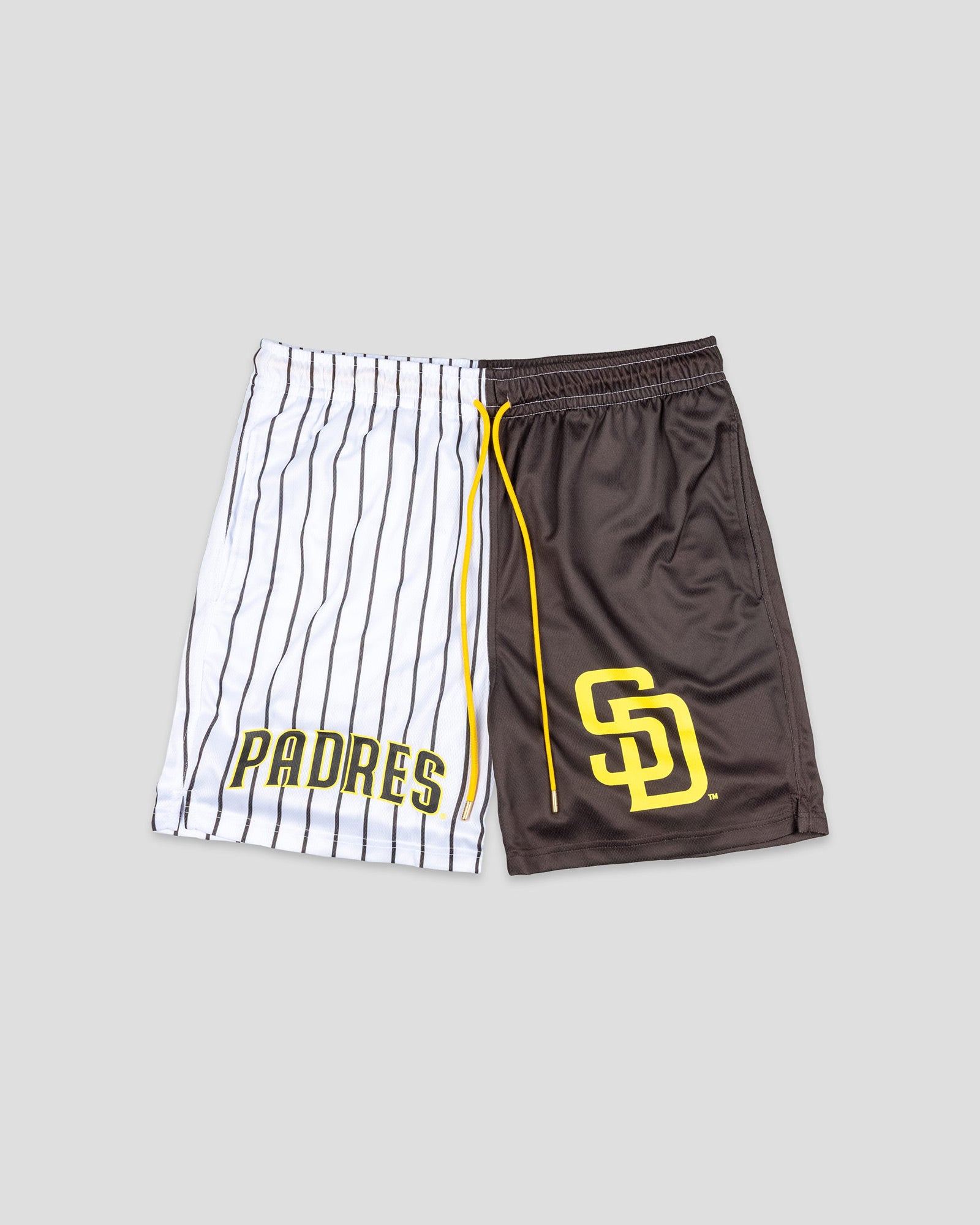 Home Away Diamond Air Youth Mesh Shorts - San Diego Padres