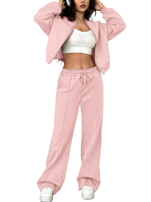 Women's Two-piece Set Solid