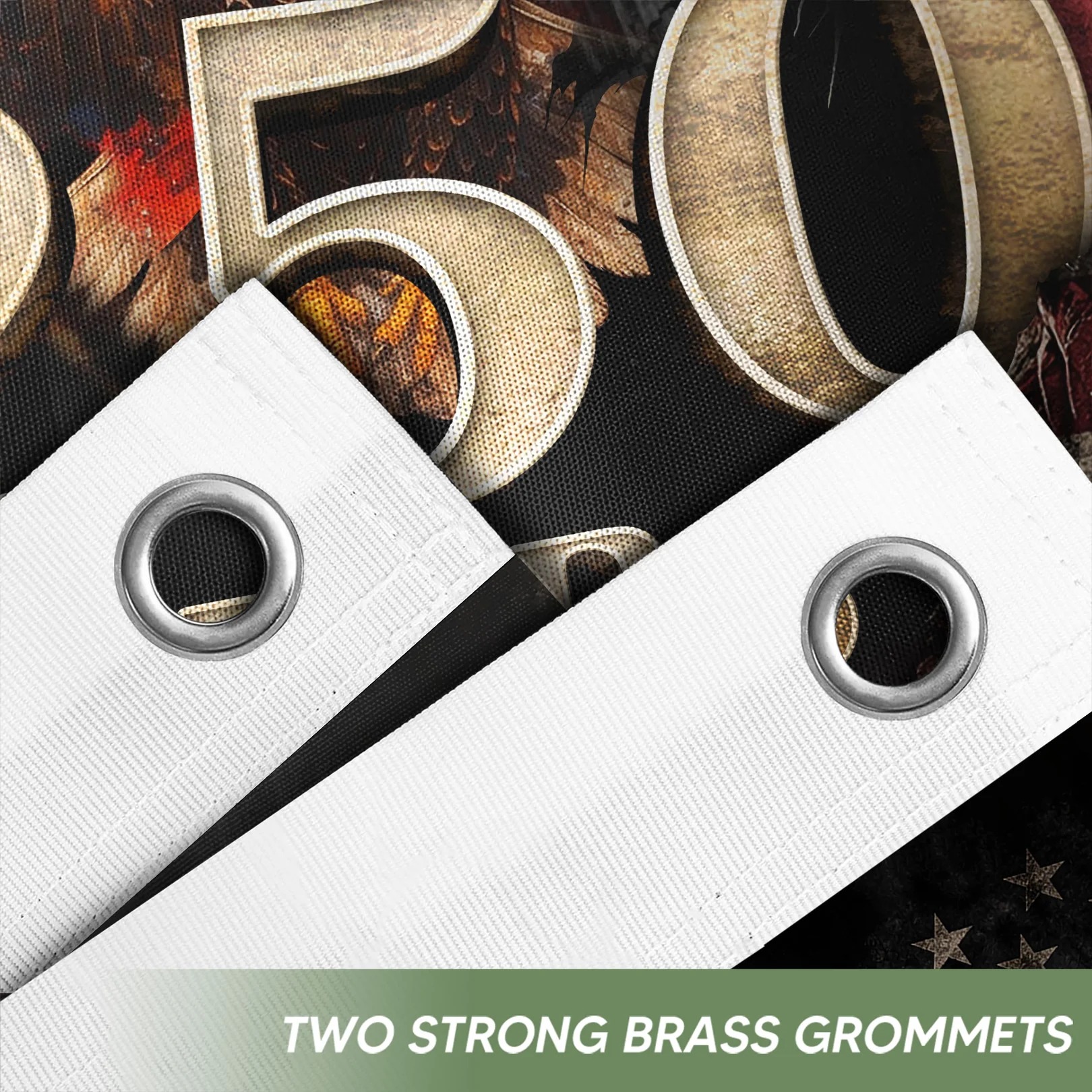 We The People 250 Years Flag 1776–2026 – Eagle Patriotic American Déco