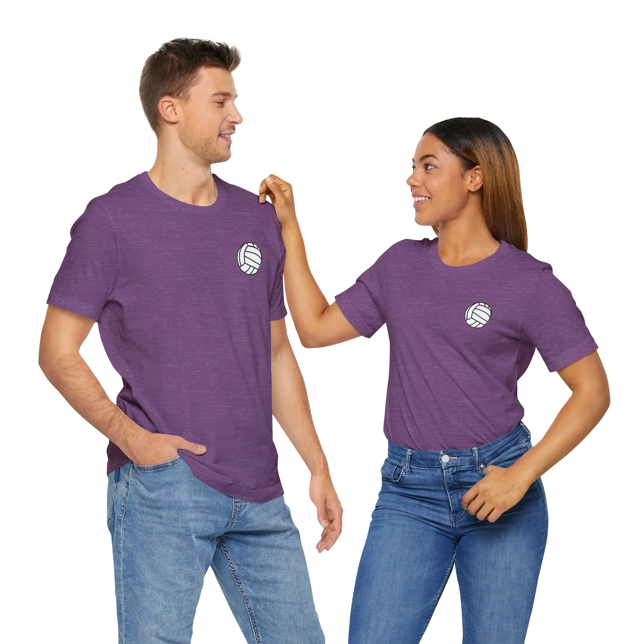 Volleyball Patch Unisex Softstyle T-Shirt