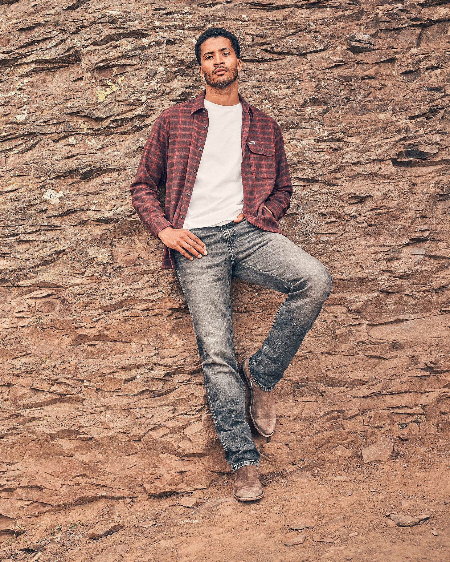 Frontier Relaxed Straight Mens Jeans - Marshall