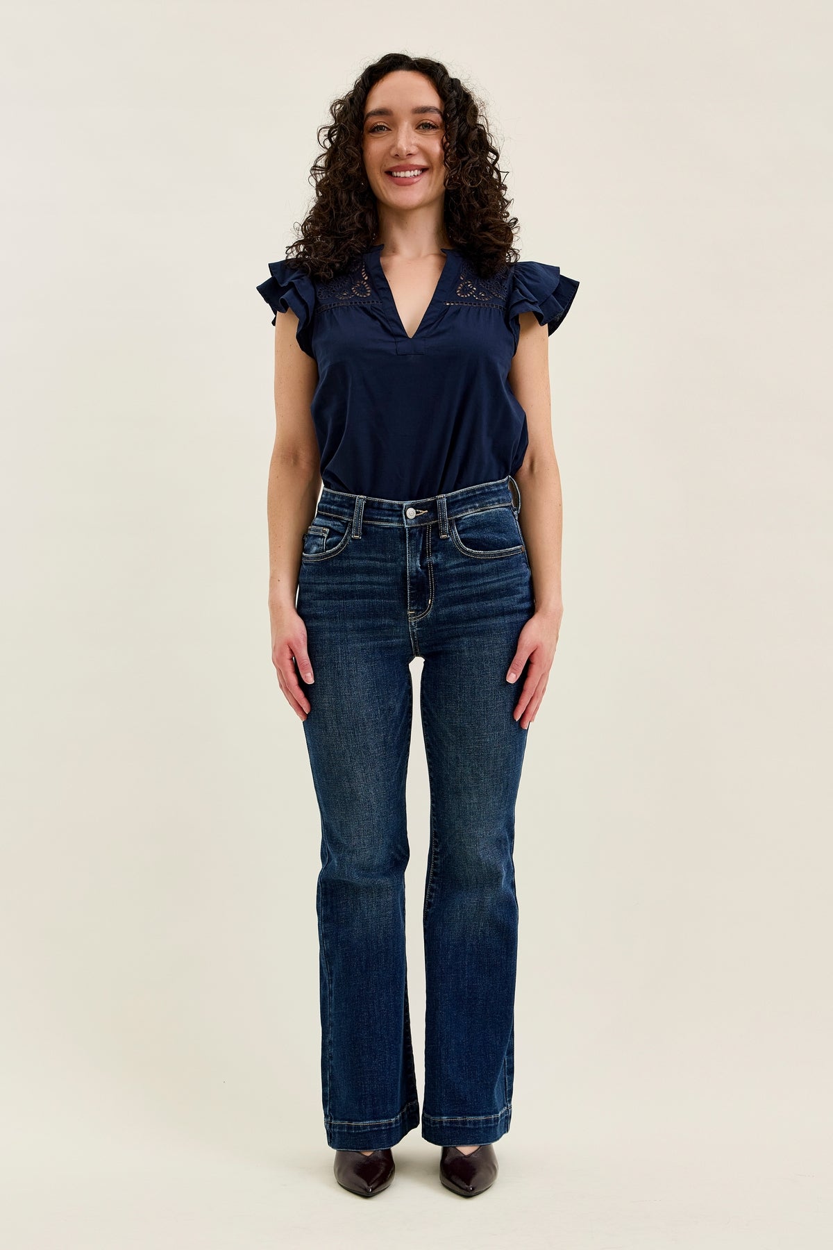 Charlotte Flare Jean (Petite)