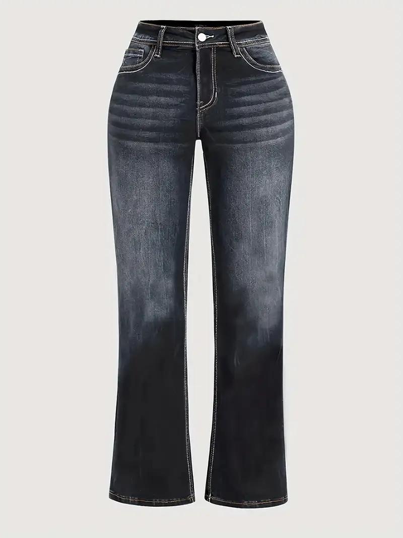 Women Wash Pocket Printed Casual Jeans