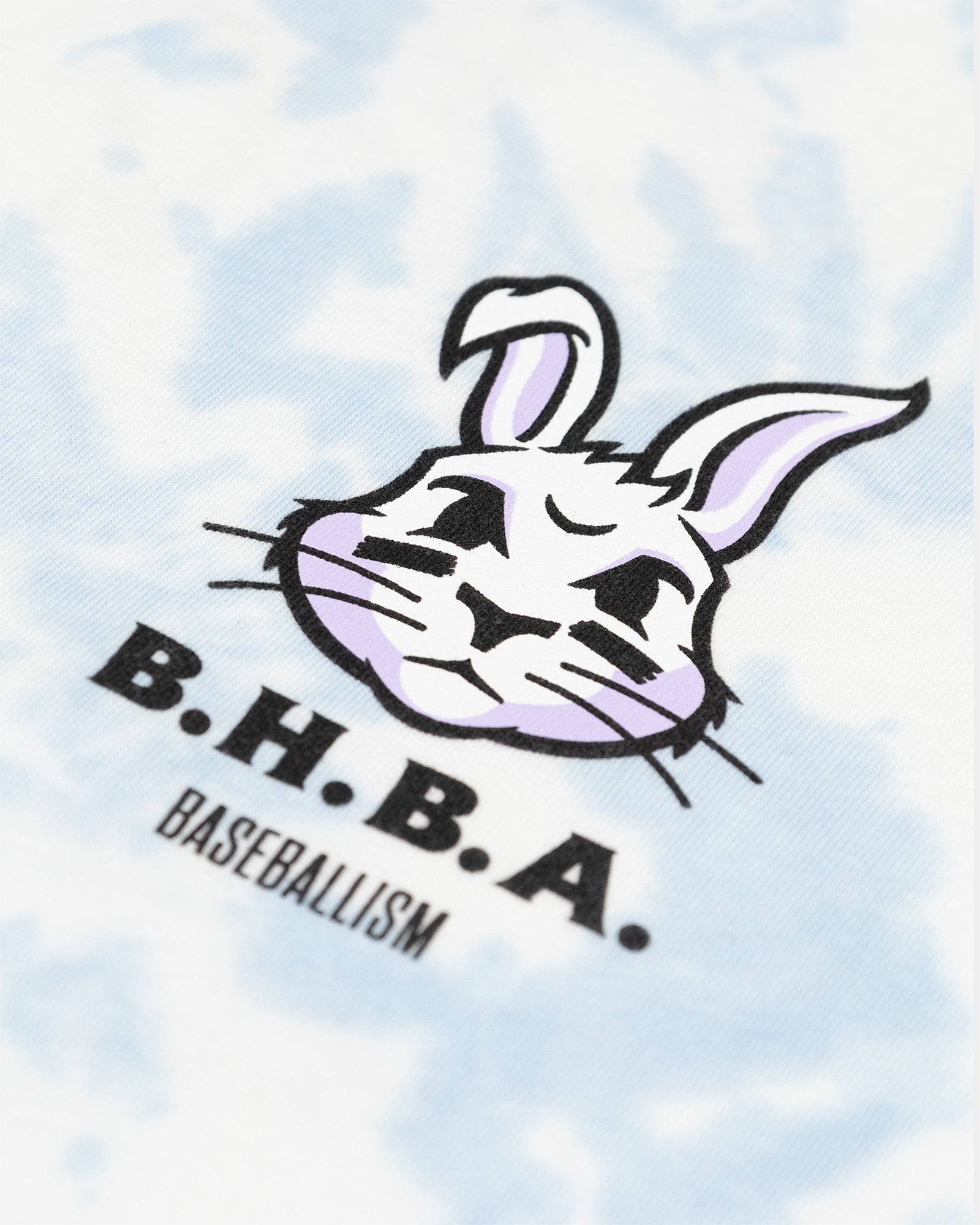 Bad Hop Baseball Academy T-Shirt (Blue Tie Dye) - Youth