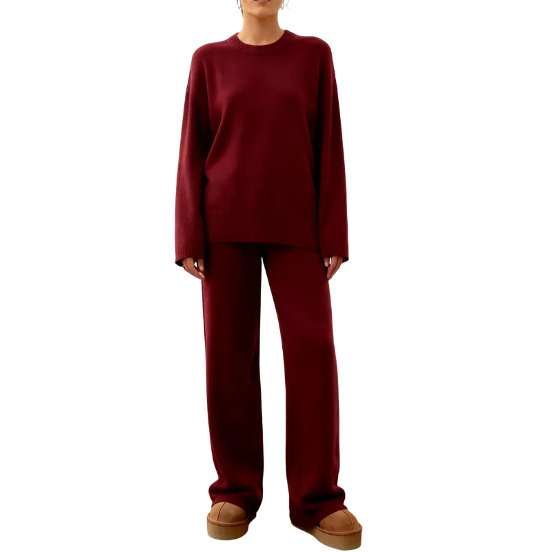 Casual, stylish, and comfortable knitted set