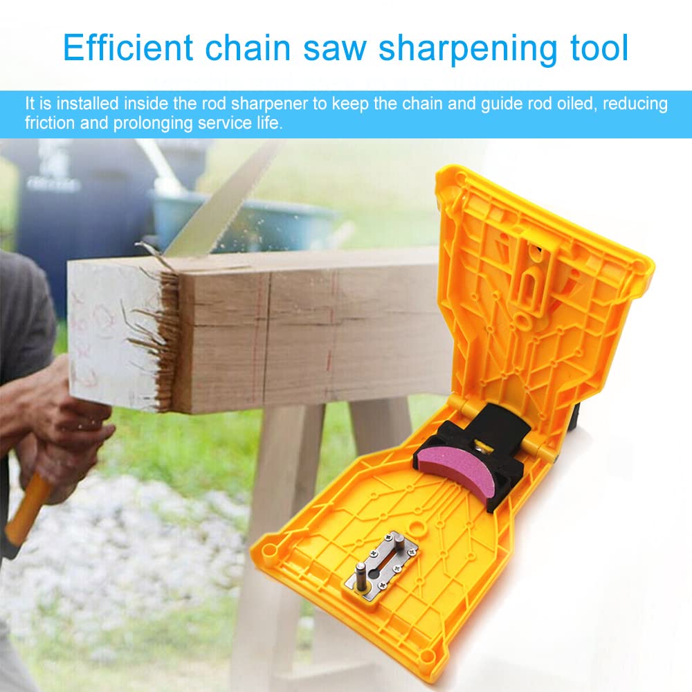 Universal Chain Saw Sharpener