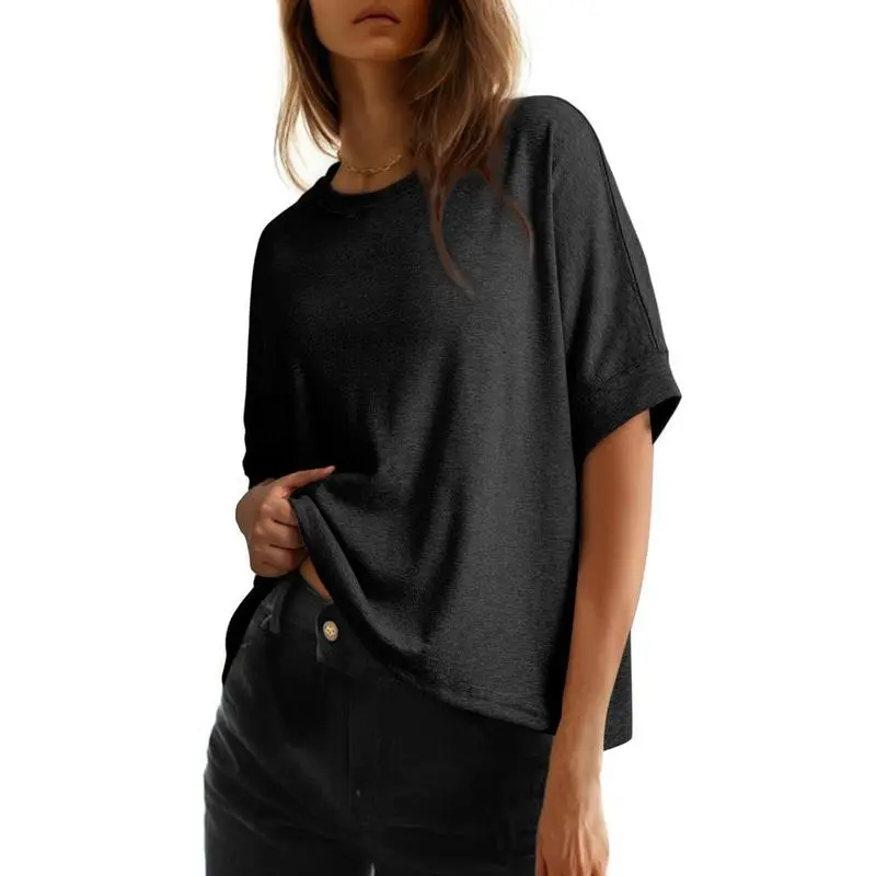 Women's Tops Oversized Basic Tee