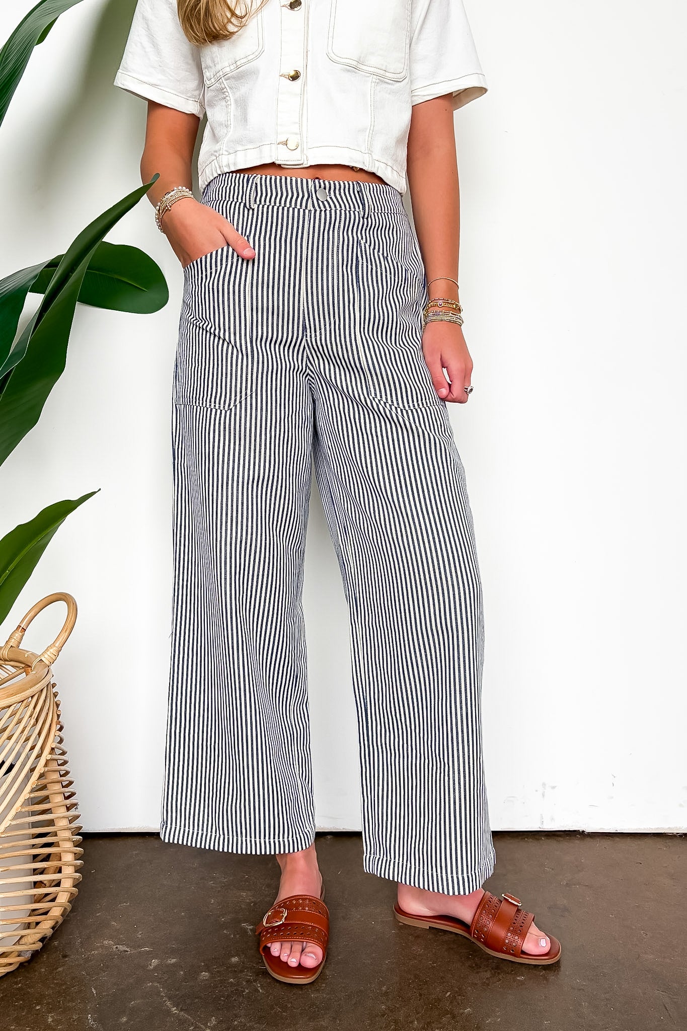 Pinstripe Pants
