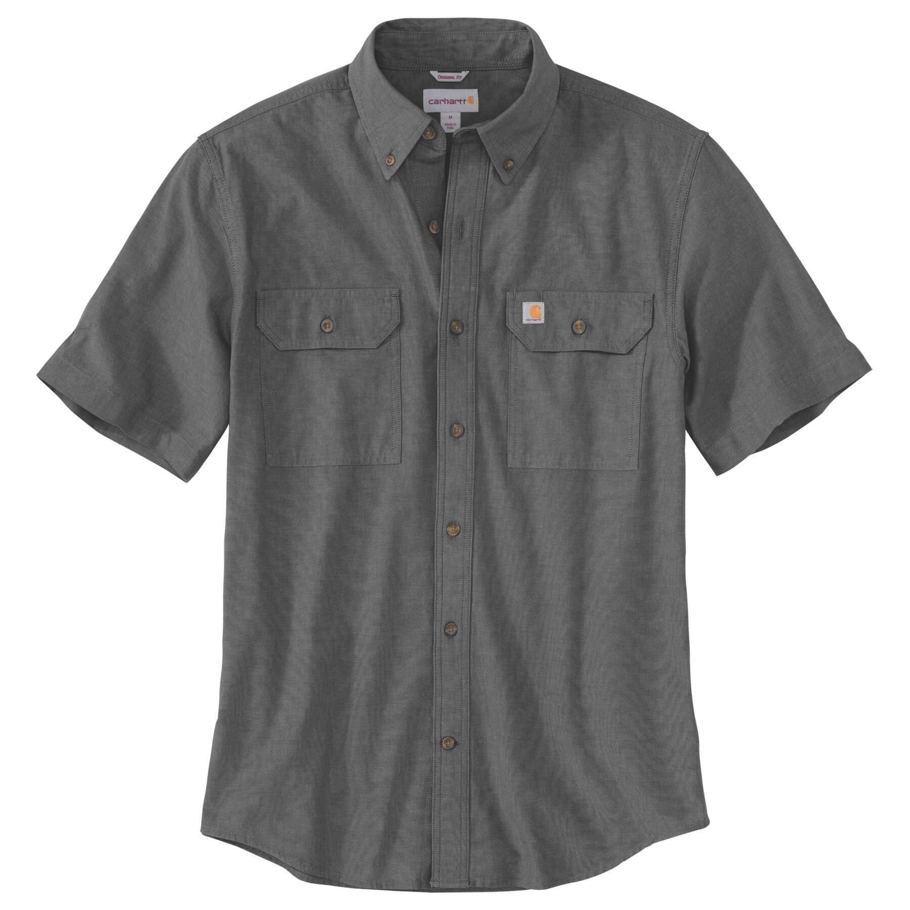 CHT Loose Fit Chambray Short-Sleeve Shirt 104369