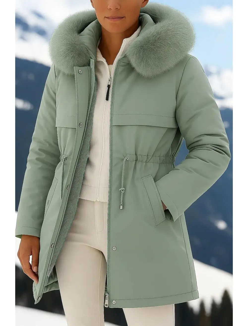 4-Pack Women's Winter Coat Sherpa Jackets