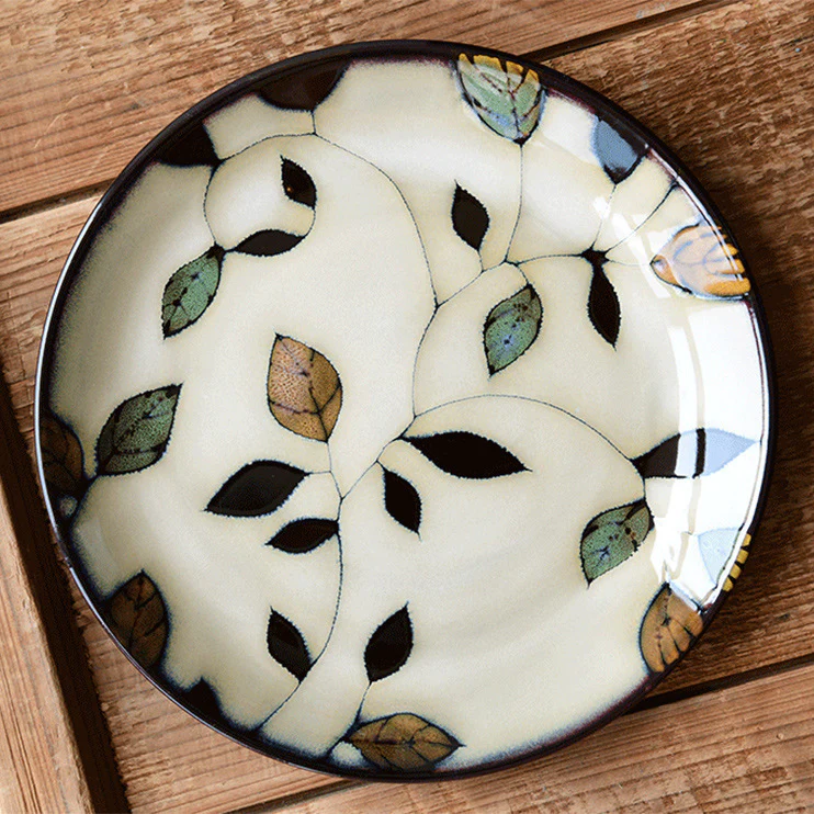 Thanksgiving Autumn Leaves Dinner Plates