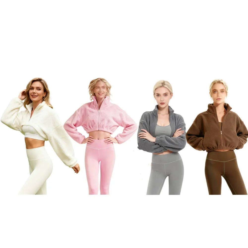 Women's Solid Thermal Lined 3-Piece Tracksuit Set