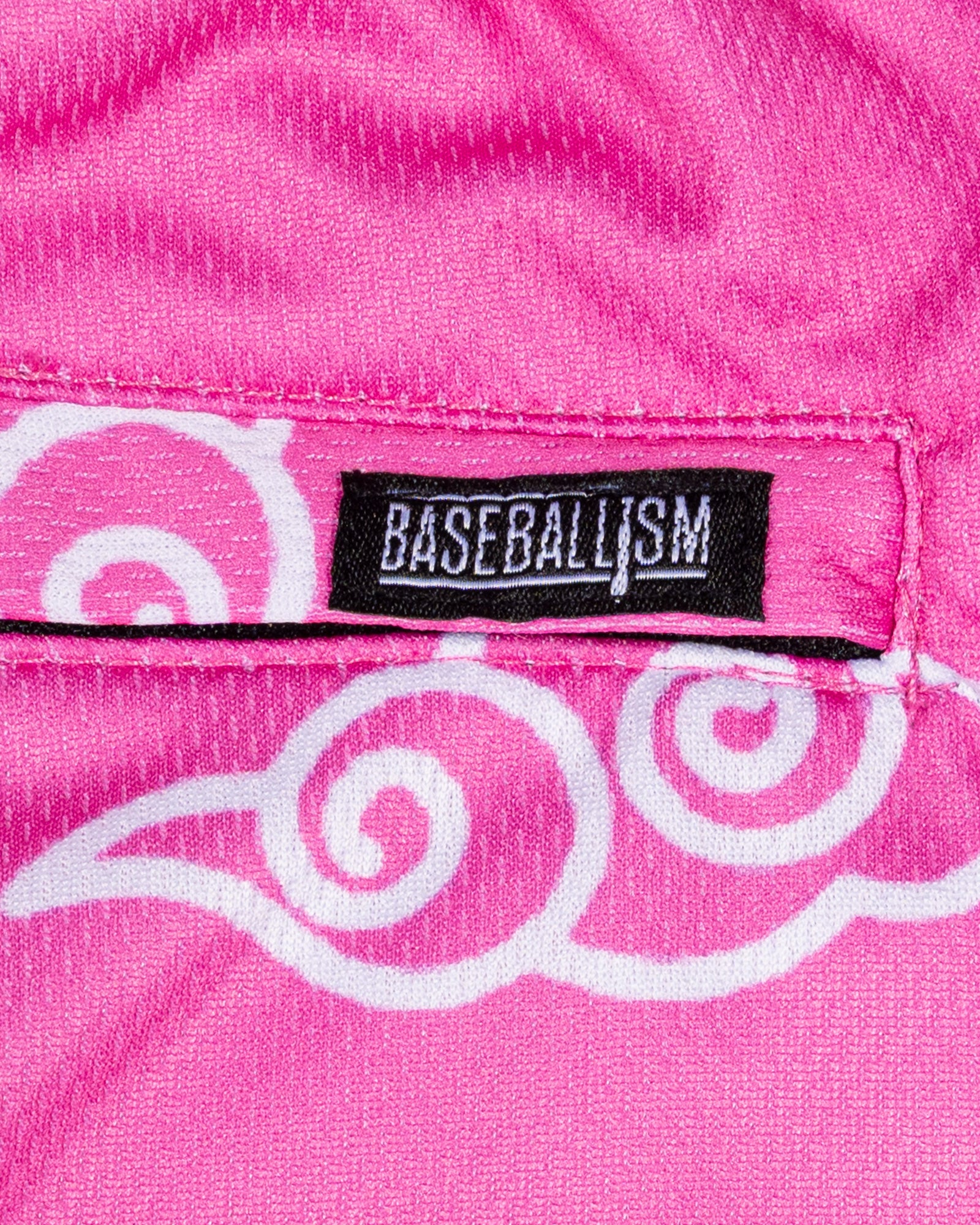 Kumo (Cloud) Anime Diamond Air Mesh Shorts Pink - Youth