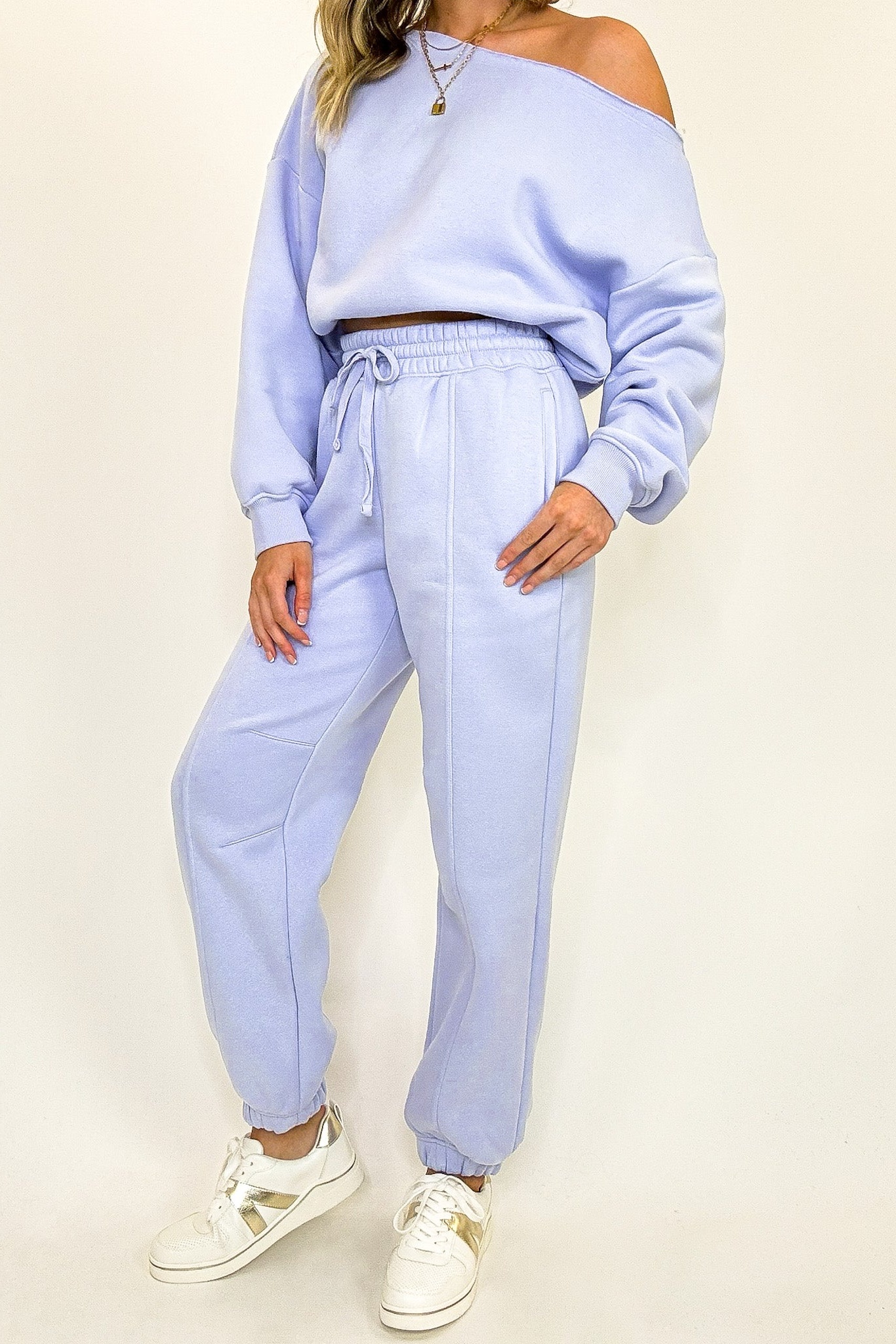 Cozy Circuit French Terry Fleece Jogger Sweatpant