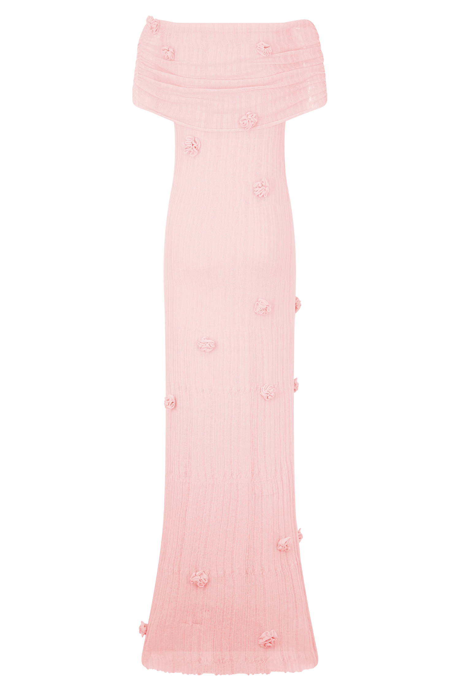 Pink Orchid Knit Maxi Dress