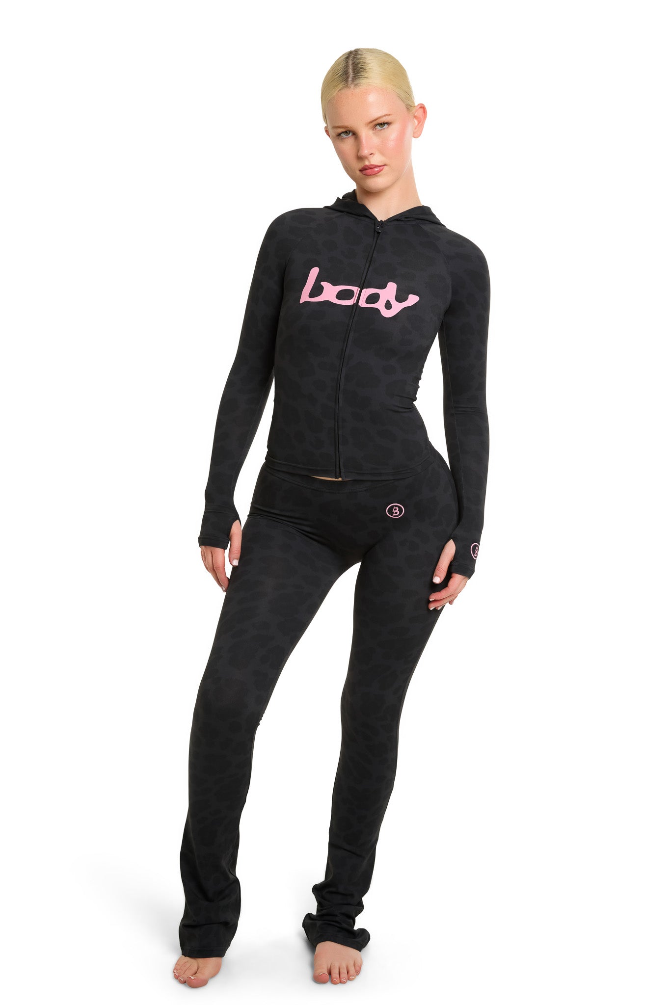 BASICS ULTRA LOW-RISE LEGGINGS 2.0 (GIRAFFE/PINK)