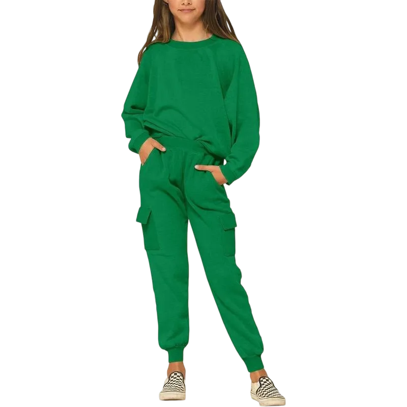Kids Girls Sweatsuit Lounge sets