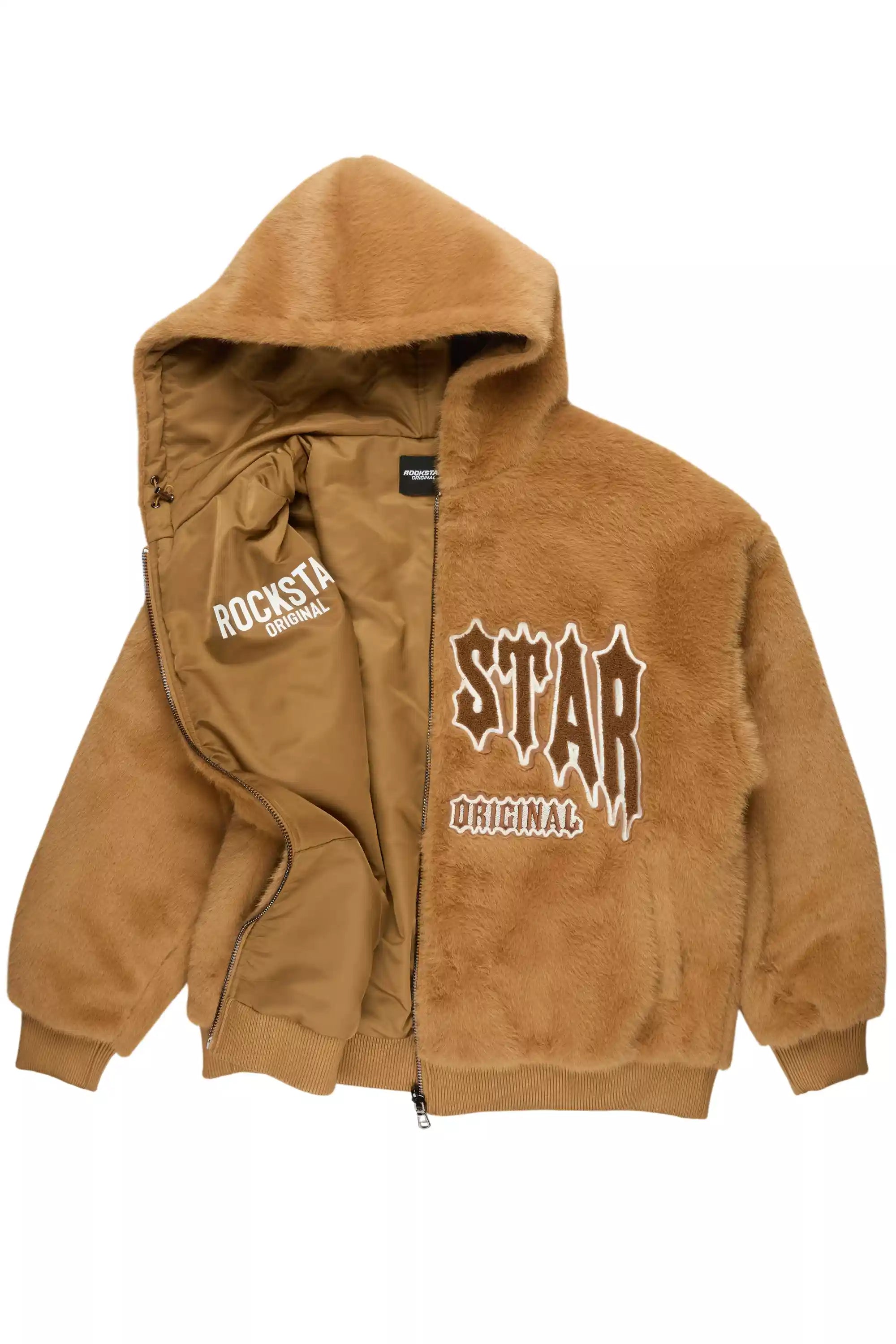 Jaleah Brown Oversized Fur Jacket