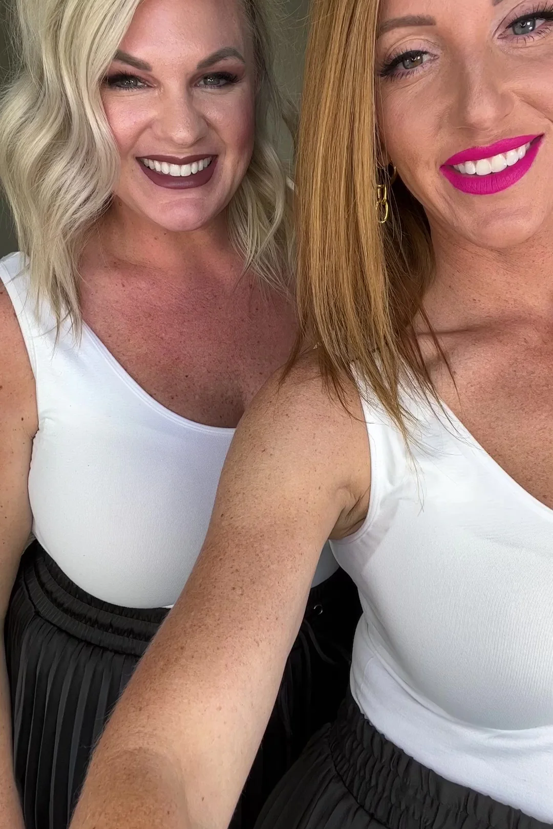 Just a Flirt Pleated Skirt in Black