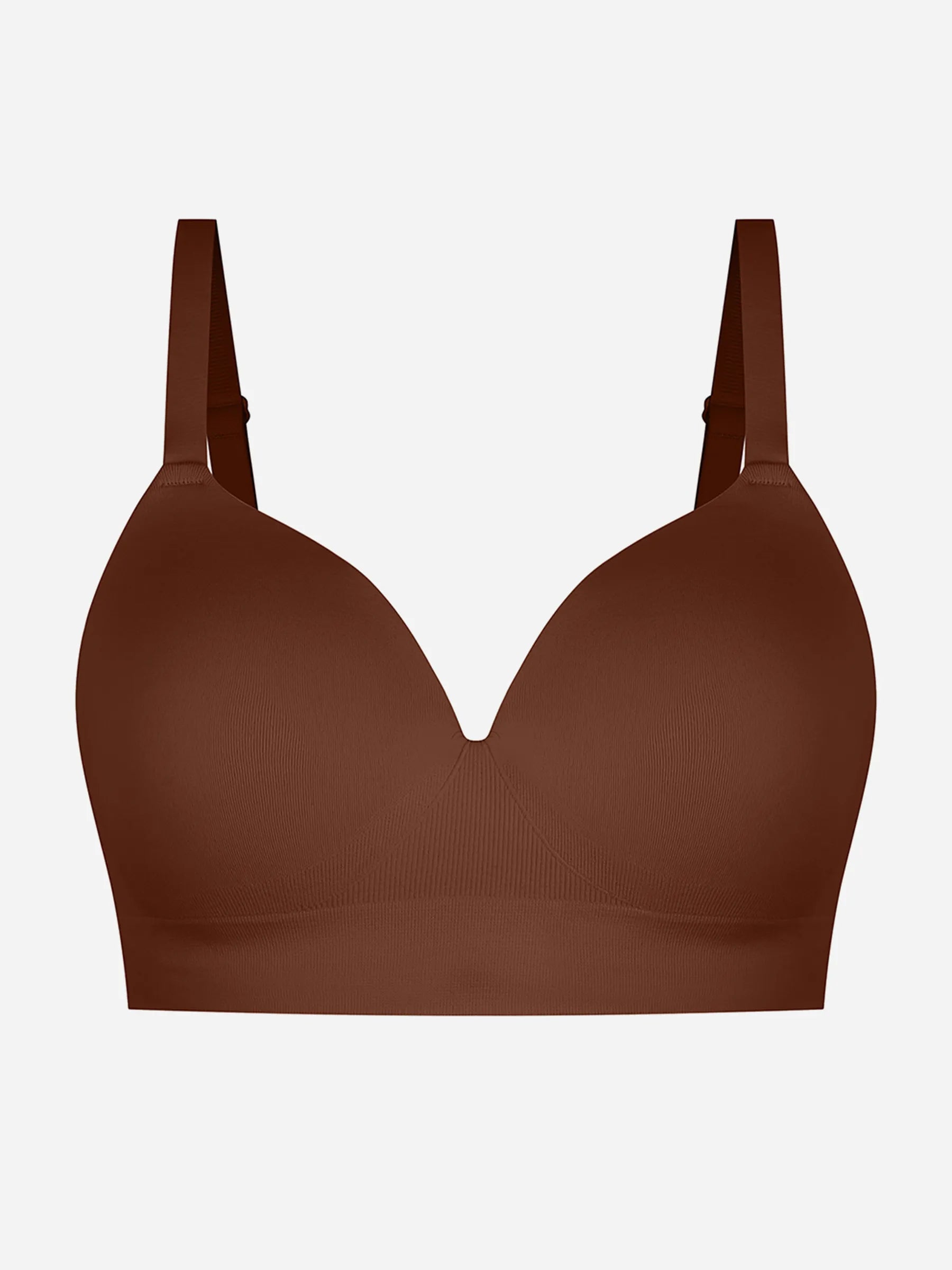 Feelingirl Wireless Push-Up Seamless Comfort Full Coverage Bra